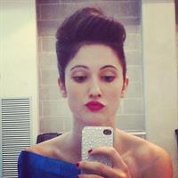 Lodovica Comello taking a selfie