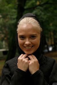 Katya Nesterova in Shorts