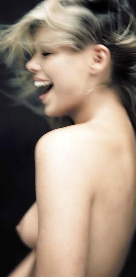 Billie Piper nude boobs outtake photos leaked from a previous photoshoot showing her topless tits.