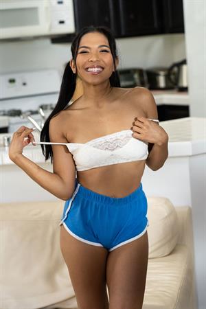 Jada Kai Pictures Jada Kai in Cute Shorts