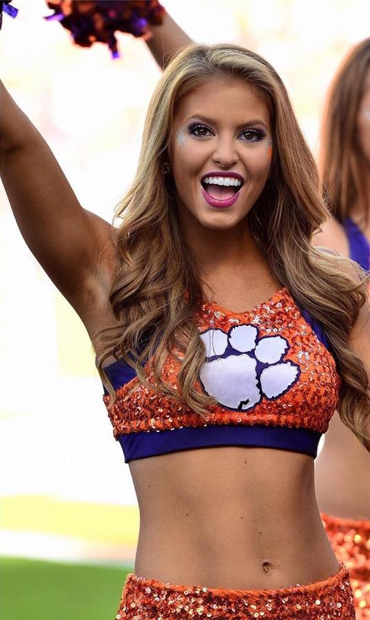 Former Clemson Rally Cat
Current Dallas Cowboy Cheerleader