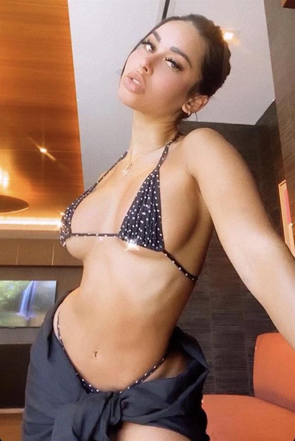 Stephanie Rao in a bikini