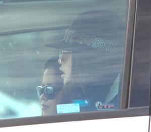 Selena Gomez leaving Panera Bread in LA 2/2/13 