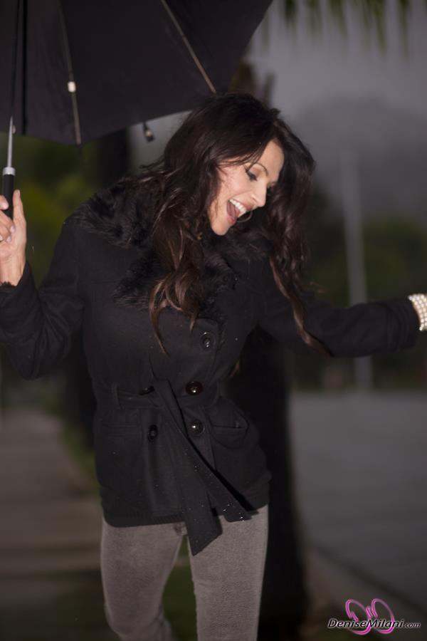 Denise Milani Photoset - Rain