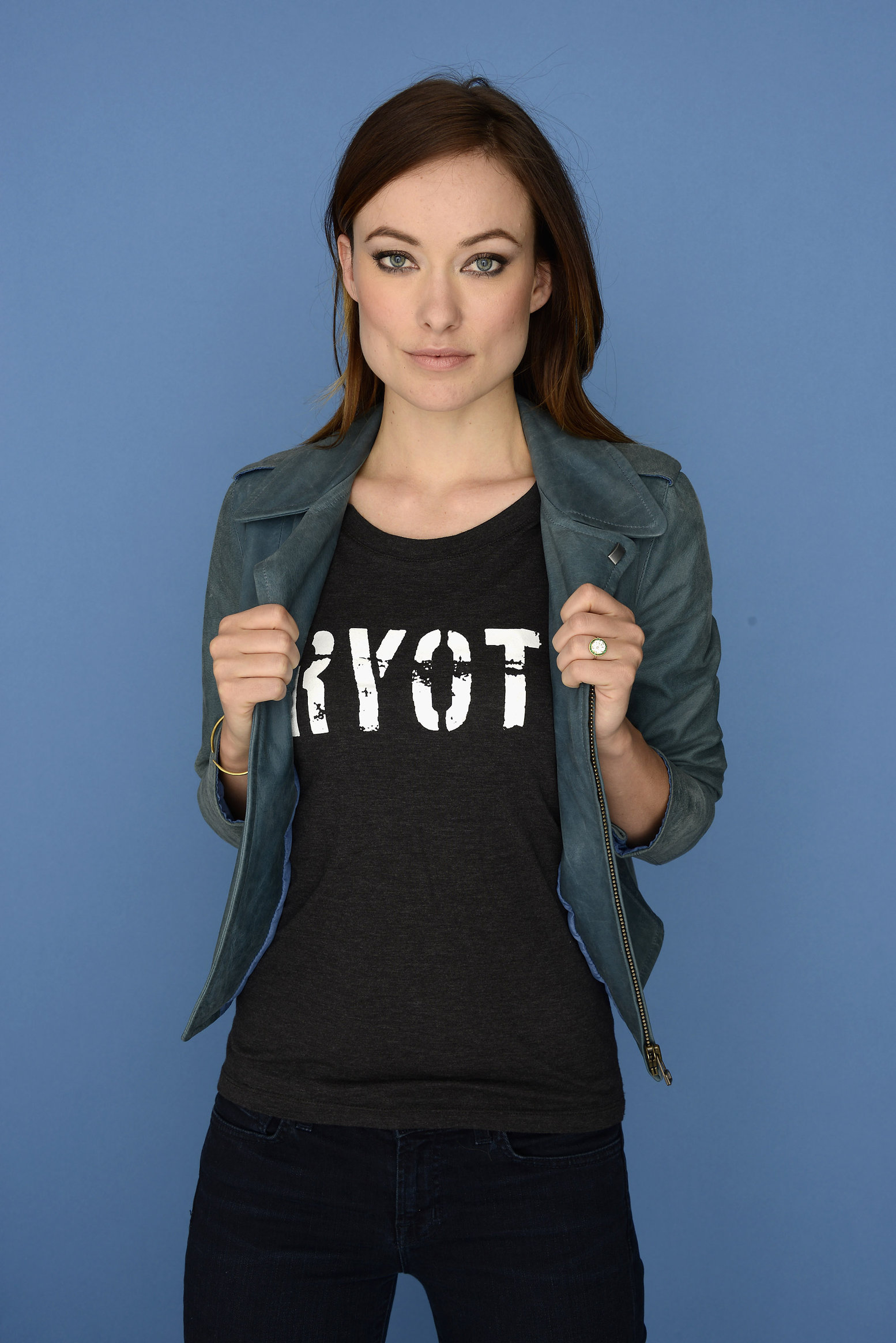 Olivia Wilde at Tribeca Film Festival Portrait Studio - Day 4 - April 22, 2013 