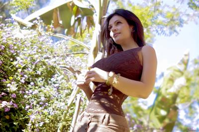 Denise Milani Photoset - InTheGarden