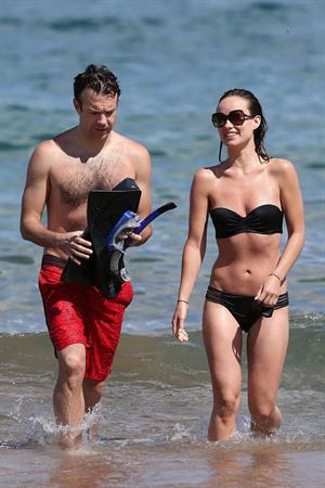 Olivia Wilde on the beach in Hawaii - May 27, 2013 