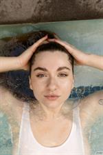 Olivia Yukon in the Jacuzzi