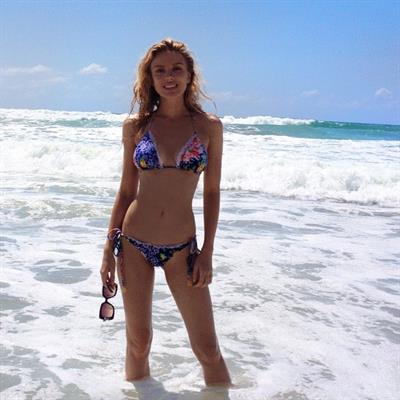 Bar Paly in a bikini