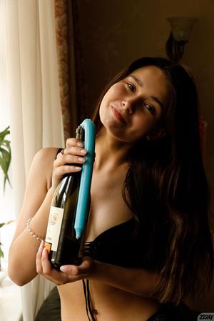 Miki Pedangen in Leggings and Lingerie