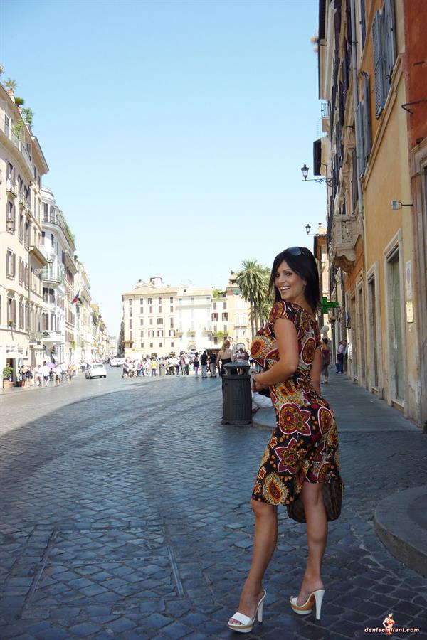 Denise Milani Snapshots - Rome1