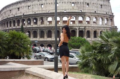 Denise Milani Snapshots - Rome1