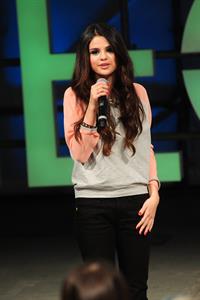 Selena Gomez Adidas NEO Label event in NY 2/6/13 