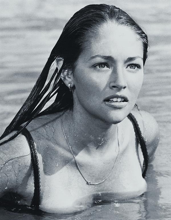 Olivia Hussey in a bikini