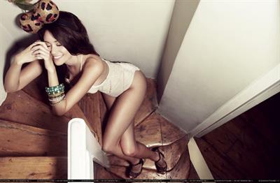 Eliza Doolittle in lingerie