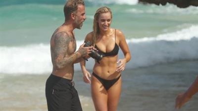 Paige Spiranac in a bikini