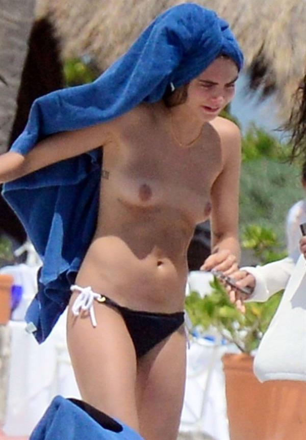 Cara Delevingne - breasts