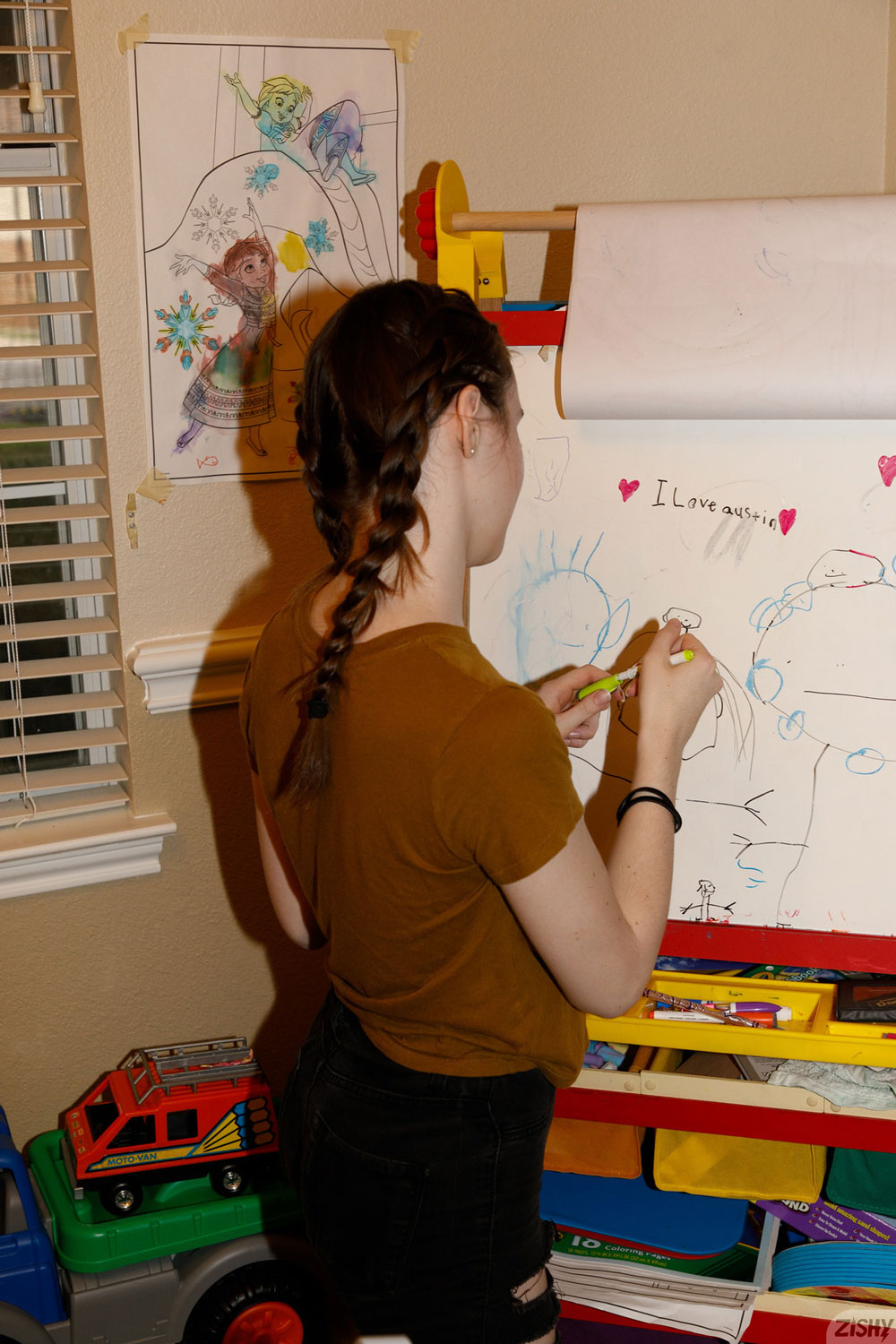 Hazel Moore Cute Redhead