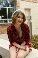 Korinne Peterjik Curvy Redhead