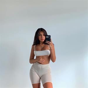 Claudia Tihan taking a selfie