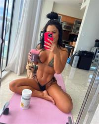 Anita Herbert in a bikini