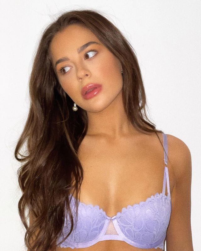 Tessa Brooks in lingerie