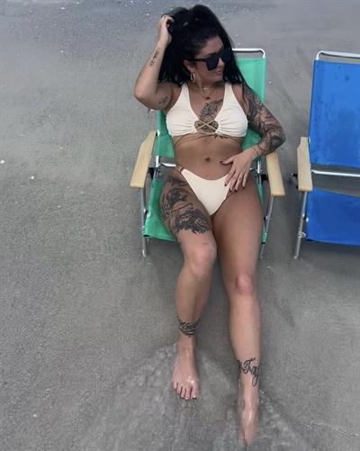 Anonymous in a bikini