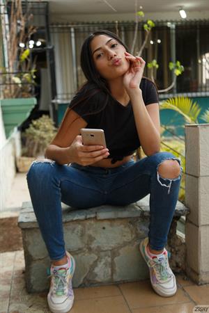 Susanna Torres in Jeans