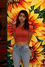 Cute Hazel Heart in Lingerie