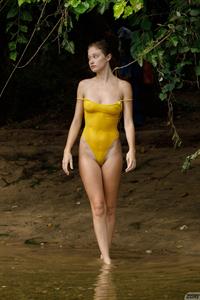 Moon and Suzie in the Lake