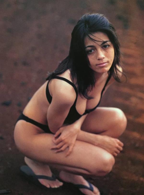 Anza Ohyama in a bikini
