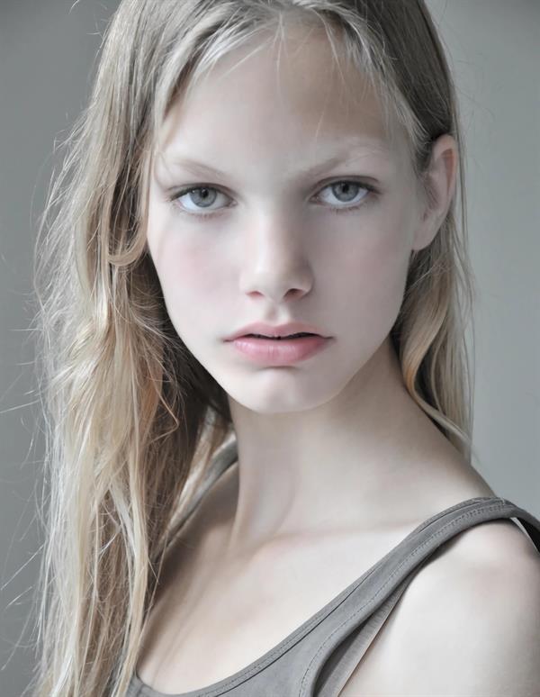 Beautiful finnish beauty model Annika Krijt
