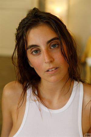 Aurora Morgenrote Pictures Aurora Morgenrote in a White Bodysuit