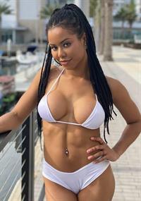 Kira Noir in a bikini