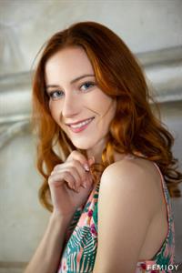 Rona Talin Skinny Nude Redhead