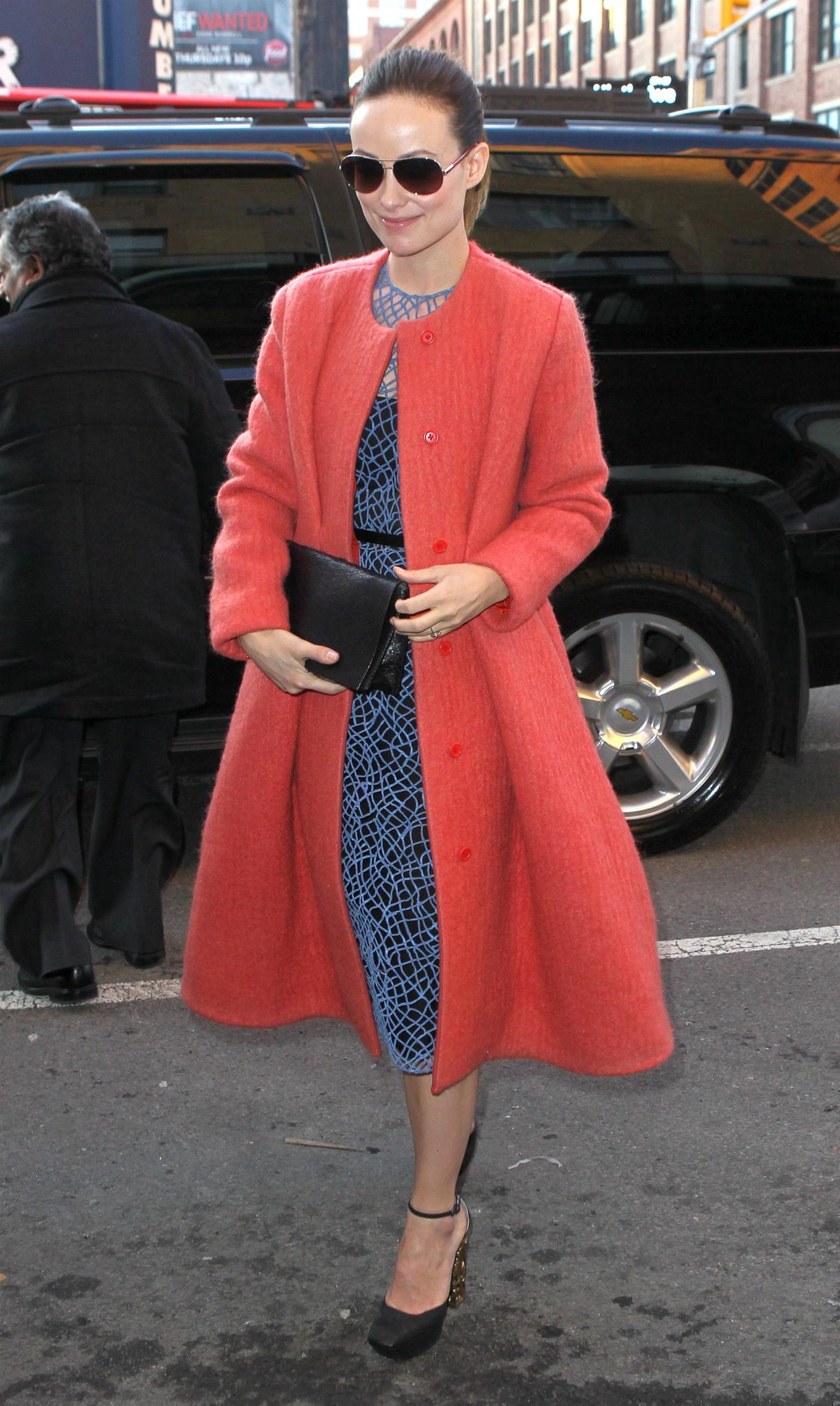 Olivia Wilde out in New York City - February 14, 2013 (Valentine's Day)