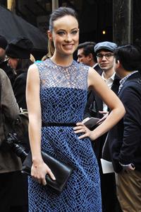 Olivia Wilde attends Calvin Klein Fall 2013 Presentation in New York City - February 14, 2013 