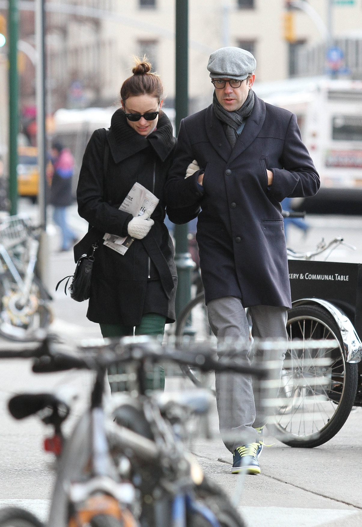Olivia Wilde out walking in New York City on February 20, 2013