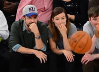 Olivia Wilde - Raptors vs Knicks game in NYC 3/23/13  