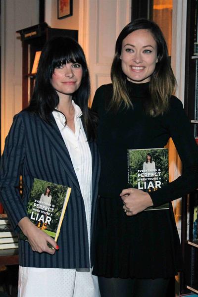 Olivia Wilde at the Launch of Kelly Oford's New Book in New York City - April 1, 2013 
