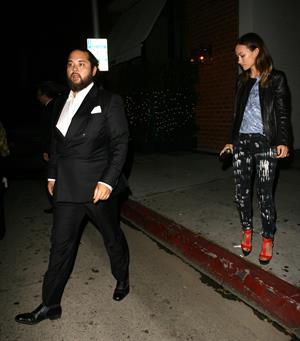 Olivia Wilde at Mr Chow's Restaurant in Beverly Hills - June 12, 2013 