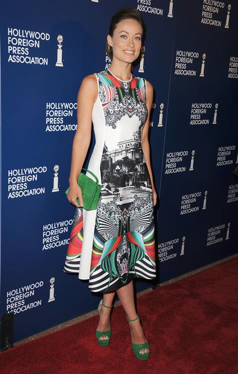 Olivia Wilde attends Hollywood Foreign Press Installation Luncheon in Beverly Hills - August 13, 2013 