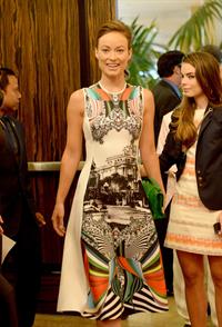 Olivia Wilde attends Hollywood Foreign Press Installation Luncheon in Beverly Hills - August 13, 2013 