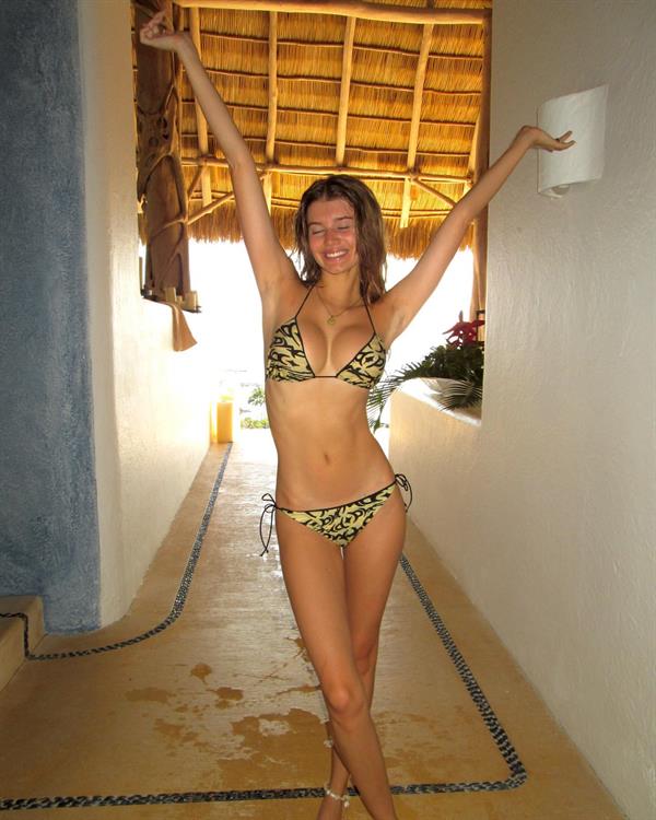 Sienna Schmidt in a bikini