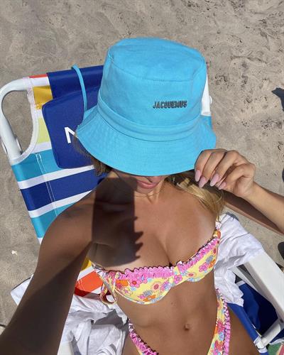 Courtney Antalek in a bikini