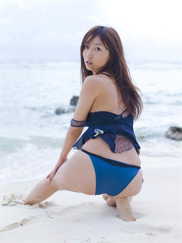 Risa Yoshiki in a bikini