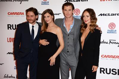 Olivia Wilde attending the  Rush  World Premiere on September 2, 2013