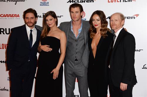 Olivia Wilde attending the  Rush  World Premiere on September 2, 2013