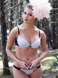 Catalina Uribe in lingerie