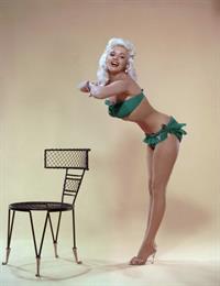 Jayne Mansfield in a bikini